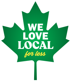 We Love Local For Less logo